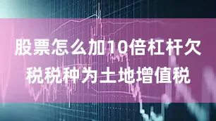 股票怎么加10倍杠杆欠税税种为土地增值税