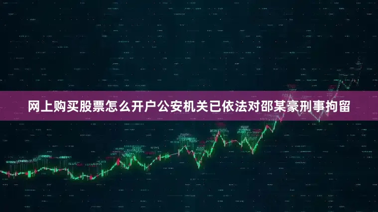 网上购买股票怎么开户公安机关已依法对邵某豪刑事拘留